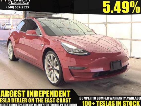 TESLA MODEL 3 2018 5YJ3E1EB4JF072806 image